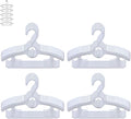 Baby Hangers 20 Pieces 11“-14‘’ Retractable Non-Slip Adjustable Multifunctional Children's Hanger, Children Coat Hanger for Clothes, Toddler Kids Child