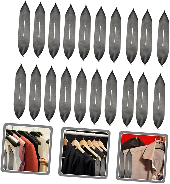 50Pcs Anti-Skid Sponge Hanger Covers Soft Protective Sleeve for Clothes Hangers Preventing Slips and Scratches Ideal for Suits and Garments