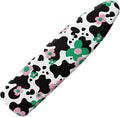 Iron Board Cover Resist Scorching Iron Cover for Ironing Durable Table Top Ironing Board Cover with Cozy Nose Pocket-Cow Flower
