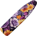 Ironing Board Cover Standard Size Stain Resistant Ironing Accessories Home Decor Durable Extra Wide Ironing Cover for Table-Colorful Flowers