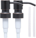 Bathroom Countertop Soap Dispensers (Oil Rubbed Bronze, 2 Pack)