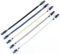5 Pieces Adjustable Hat Strap Clips Windproof Anti-Loss Cap Strap Clips Hat Chin Cord for Travel, Golfing, Fishing