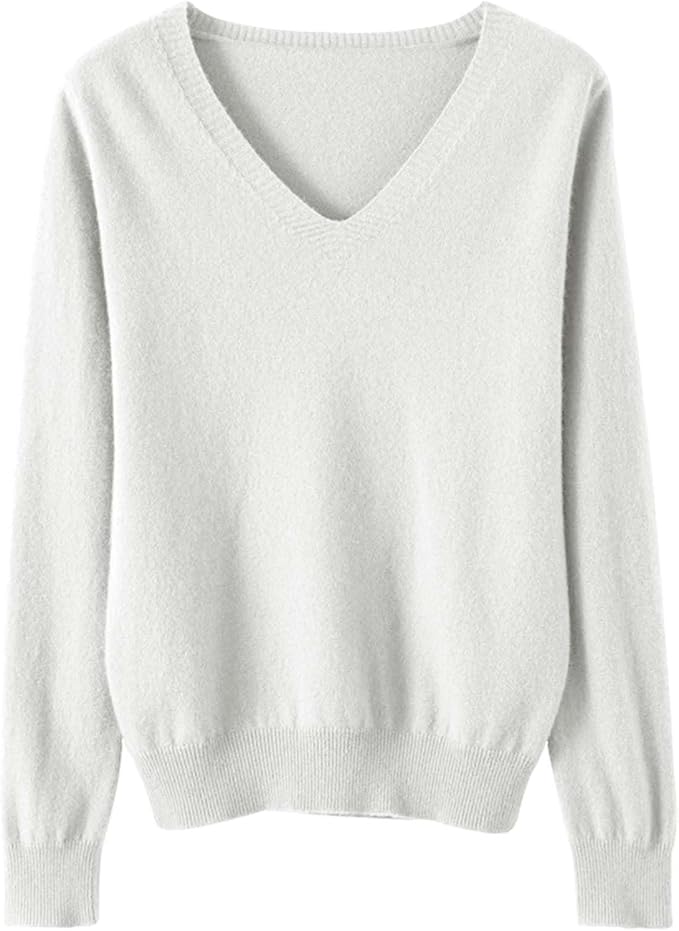 Merino Wool Cashmere Sweaters for Women 2025 Oversized Soft Sweater Long Sleeves Casual Loose Pullover Knitted Tops