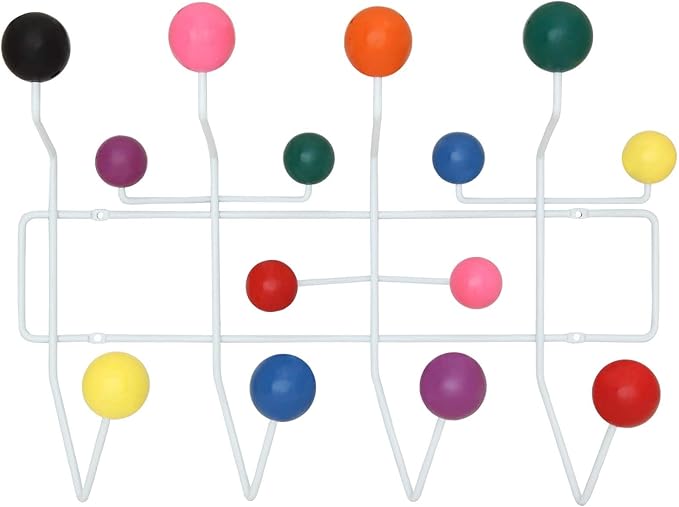 Lexmod Gumball Coat Rack in Multicolored