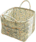 Floral Fabric Storage Basket Car Interior Storage Basket Underwear Sundries Laundry Baskets Supplies Home Organizer Bag (style 7)