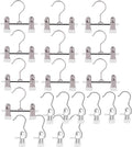 20 Pack Boot Hangers Closet Hanging Clips Laundry Hooks for Hats, Pants, Towel, Socks, Handbags, Bags, Underwear (20 Pack - White)