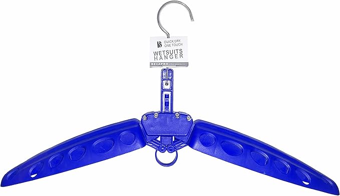 Wetsuit Hanger Foldable Surfing Suit Rack(Blue)