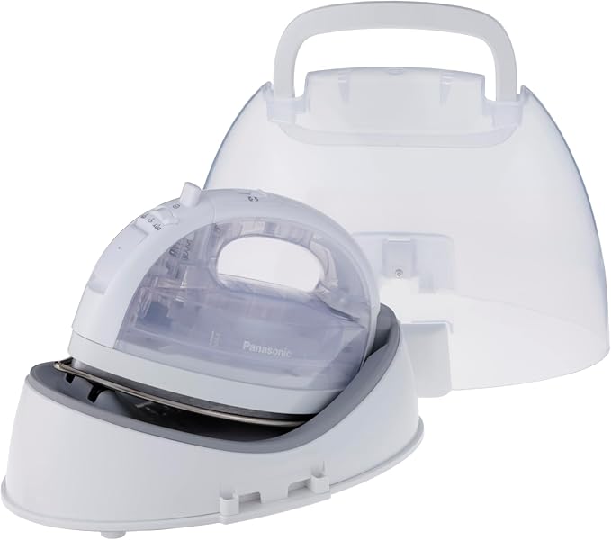 Panasonic NIWL700W Cordless Portable Iron – 1500W Steam Iron for Clothes with Anti-Drip & Anti-Calcium - 120mL Water Tank – Lightweight and Ergonomic
