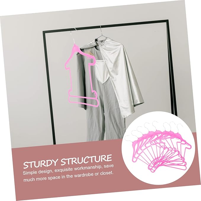 CHILDWEET Trouser Hangers Trouser Hangers 10 Pcs 's Suit Hanger Baby Set Baby Hanger 's Kids Clothes Plastic Toddler Clothes for Closet Blanket