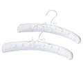 Lillian Rose Baby Cloth Hangers, White, 12", 2 Count