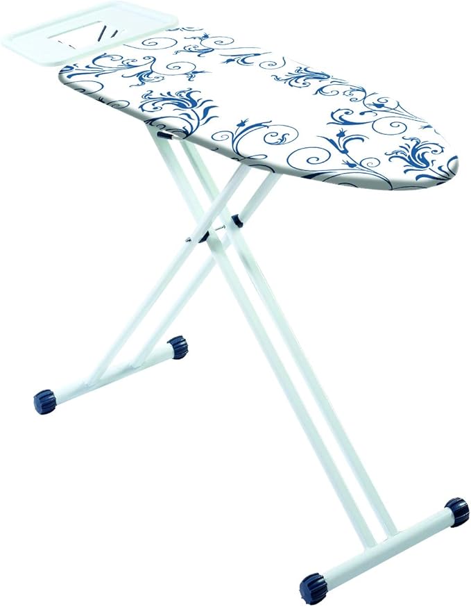 Mabel Home Ironing Board Padded Cover, 100% Cotton (6 Different Size & Pattern) (18" x 47" / Solidsteam)