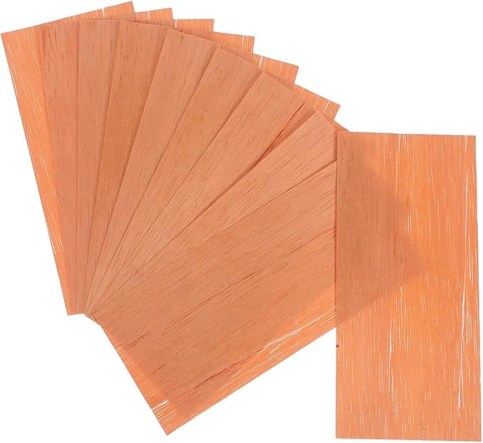 Cedar Sheets for Cigar Humidor Box 10 Pieces 5.9X2.55 Inch Spanish Wood Slices Enhance Cigar Aroma and Moisture Control