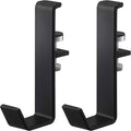 Yamazaki Industries 5624 Indoor Clothes Dryer, Pole Holder, Set of 2, Black, Approx. W 0.8 x D 2.4 x H 3.5 inches (2 x 6 x 9 cm) (per one), Tower, Hang to Camo, Screw Fixing, Laundry Drying Drying