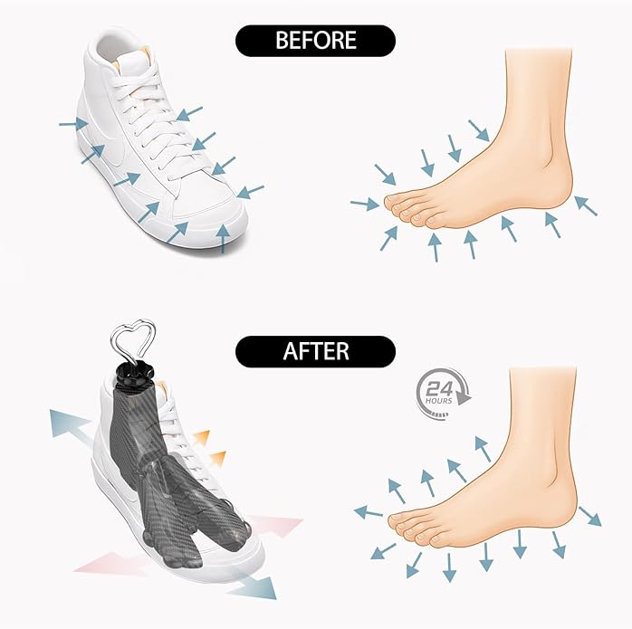 JJDPARTS Shoe Stretcher Women Men, Boot Stretcher Women, Adjustable Unisex Shoe Boot Stretcher Wide Feet