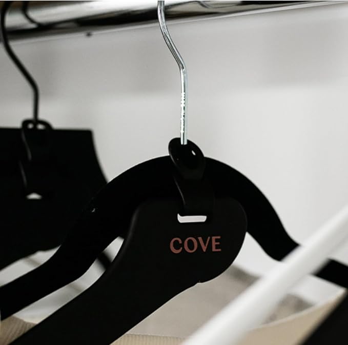 Hangers for Long Garments by Cove (2-Pack) | Space Saving Clothes Hangers for Long Dresses, Jumpers, Blankets & Closet Organization | Perfect for Travel | Made from 100% Recycled Materials