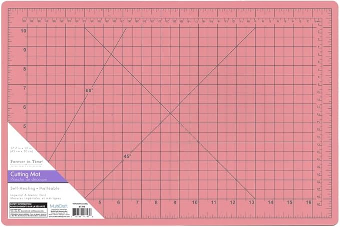 Scrappin-Gear Self-Healing A3 Cutting Mat with Grids, 12-Inch x 17.75-Inch