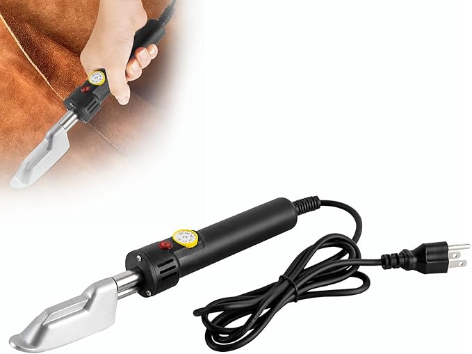 Portable Mini Iron, 110V Corded Mini Irons, Leather Clothes Shoes Mini Iron Adjustable 50-350℃ For Leather Fabric Shoes Bags Etc