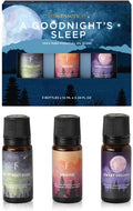 Folkulture Sleep Essential Oils Set for Diffuser | Set of 3 Aromatherapy Oils for Relaxation & Bedtime | Lavender, Eucalyptus & Rosemary | Calm Home Fragrance & Self-Care Gift