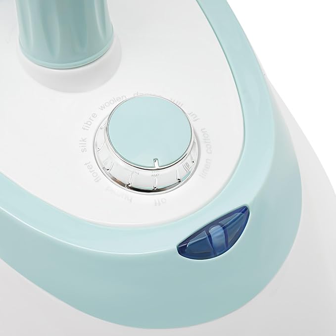 Standing Garment Steamer,Steamer for Clothes,1350W Fabric Steamer Standing Clothes Steamers with Ironing Board, Adjustable Rod & 1.6L/0.42gal Water Tank Wrinkle Remover Heats in 45 Seconds (White)