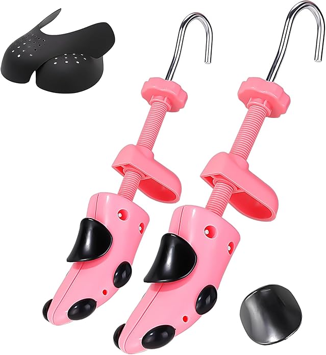 Shoe Stretcher Shoe Trees,Adjustable Length & Width for Men and Women,4-Way Adjustable Shoe Expander Widener