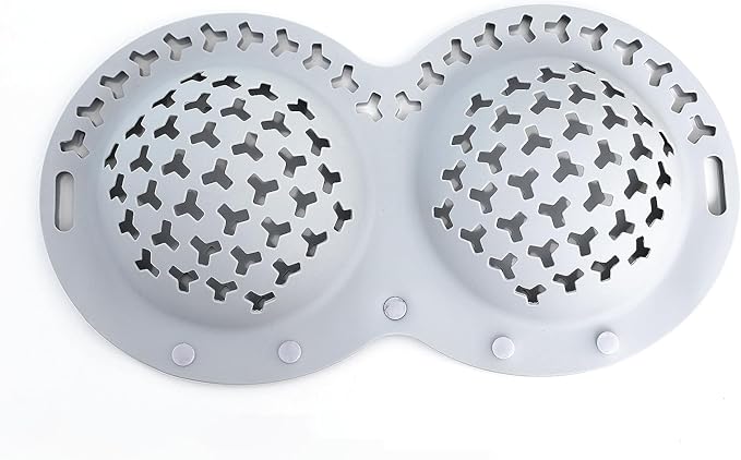 Silicone Bra Washing Bags for Laundry,Delicates Mesh Laundry Bags, Suitable for all Cup Sizes bra,Sports Bras, Swimsuits, Socks & Silk protector,Anti Deformation Lingerie Bag for Machine (gray)