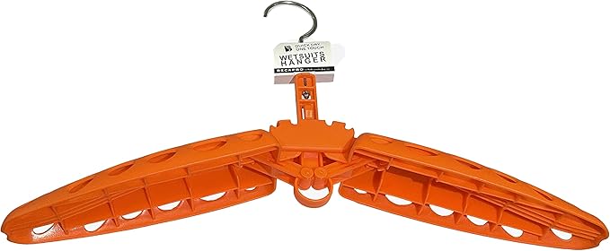 Wetsuit Hanger Foldable Surfing Suit Rack(Orange)