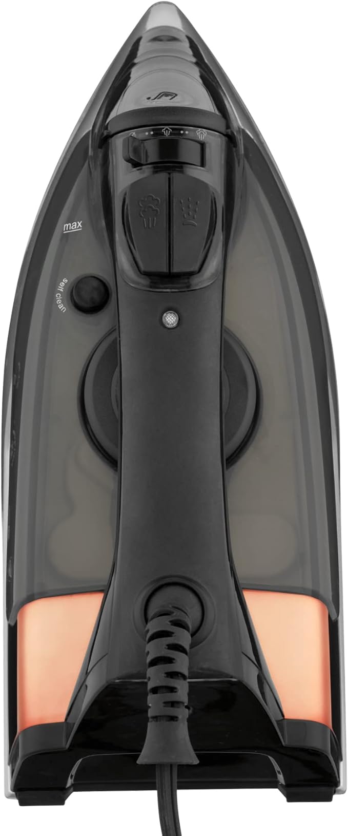 1875 Watt Self Cleaning Steam Iron, with 3-Way Auto Shut Off and Nano Titanium Soleplate