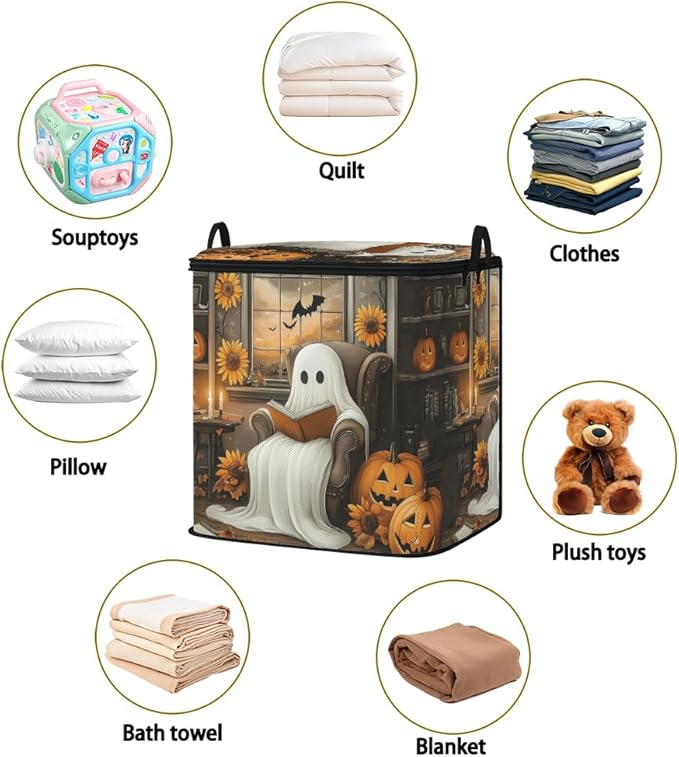 2pcs closet organizers and storage under bed,clothing blanket sweater sheet bedding comforter duvet quilt pillow toy storage bags with lids,dorm room essentials for containers 95L