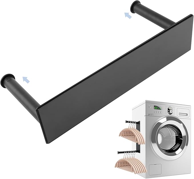 Hanger Organizer Stacker, Magnetic Hanger Storage Holder, Hanger Stacker for Closet Laundry Room, Closet No Punch Space Saving Magnetic Hanger Storage Organizer