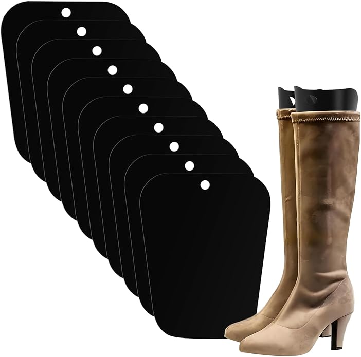 Boot Shapers, Boot Shaper Inserts for Women and Men to Keep Shape, Black Tall Boot Shapers Insert Boot Fillers