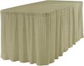The Folding Table Cloth 6 Foot Champagne 30x72x29