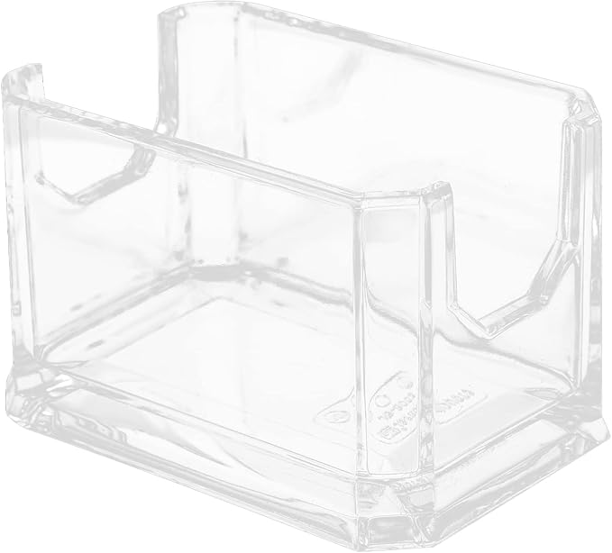 Dryer Sheet Holder Coffee Station Organizer Clear Tea Bag Box Coffee Bar Case Acrylic Sugar Holder Sugar Bag for Home Restaurant Hotel Cosmetics Organizer