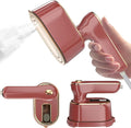 Travel Steamer Iron for Clothes Mini - Portable Ironing Machine Travel Small Size Portable Steamer Travel College Dorm Home Essentials (Winered)