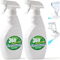 T4U Spray Bottles for Cleaning, 16 OZ Empty Spray Bottles Heavy Duty, Plastic Spray Bottles for Cleaning Solutions, Cleaning Spray Bottle for Household Cleaning Bleach, Industrial Chemical (2 Pack)