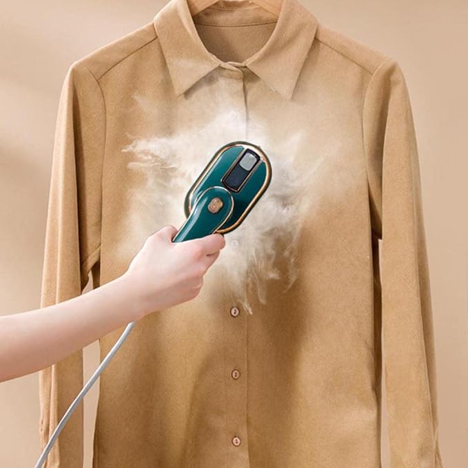 Steam Iron Portable Hanging Ironing Machine Handheld Electric Iron,Folded Mini Steam Garment Steamer for Home Travel Business