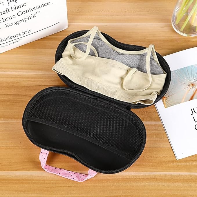 Travel Home Organizer Zip Bag Case Portable Bra Storage Bag Waterproof Bra and Underwear (zebra-stripe)