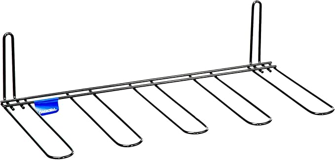Rack'Em Boot Wader Rack - Storage for Waders - Boots - Shoe Dryer - Wall Mounted Hanger Organizer - Heavy Duty - Holds 2 Pairs