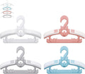 Baby Nursery Closet Hangers, Ultra Thin Non-Slip and Extendable Laundry Infant Pant Hanger for Newborn Clothes 20pcs11-14 Adjustable Children Coat Hanger for Girl Boy Toddler Kids Child