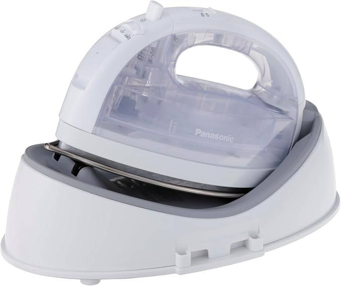 Panasonic NIWL700W Cordless Portable Iron – 1500W Steam Iron for Clothes with Anti-Drip & Anti-Calcium - 120mL Water Tank – Lightweight and Ergonomic