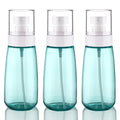 Cosywell Spray Bottle for Hair TSA Approved 3.4oz 100ml 3 Pack Leak Proof Travel Spray Bottle Empty Refillable Small Spray Bottles for Perfume Essential Oils Toners Rose Water Cosmetics (3Green)