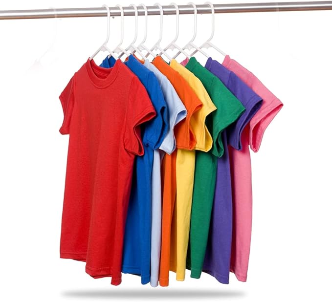 Plastic Hangers 50 Pack Heavy Duty Clothing Hangers, Organize Your Closet Effortlessly with Non-Slip Coat Hanger, Best Hangers for Clothes with Space-Saving Design