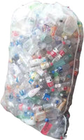 Extra Large Mesh Bag 100 Gallon 60''x48'' Multipurpose Drawstring Storage Container Sack Net Bags For Collecting Recycling Water Bottles Empty Cans Laundry Basketball Soccer Team Balls