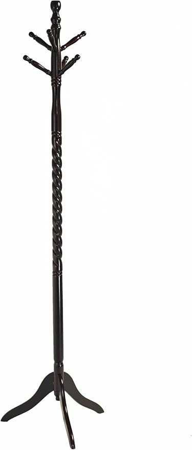 Frenchi Home Furnishing 20.50'' Wide Wood Freestanding Coat Rack