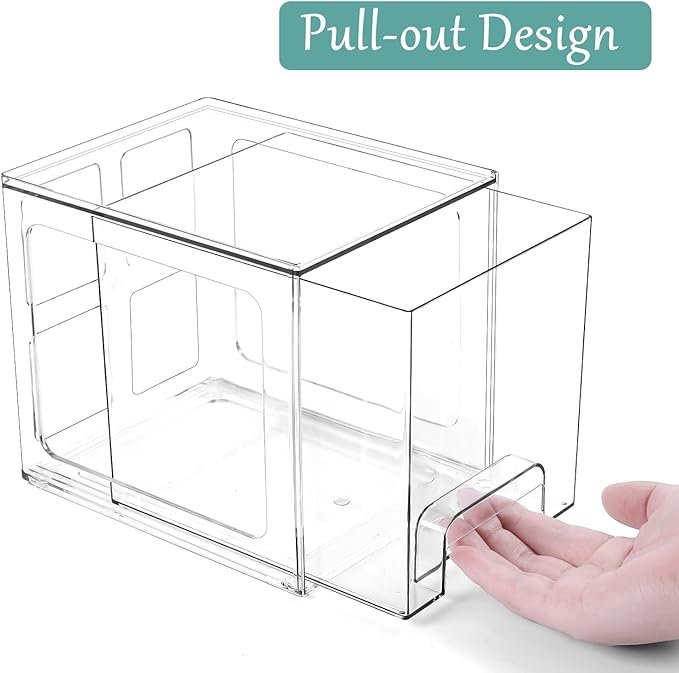 Disposable Face Towel Holder Intended For Face Towels XL, Facial Towel Storage Box Dispenser For Clean Towels For Bathroom