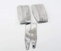 Matte Finish Stainless Steel Set of 5 Collar Stays/Tips (10 Total) - Choose Sizes 1 3/4", 2", 2 1/4", 2 1/2", 2 3/4", 3" x 3/8" (9mm) Wide with Storage Box (3" Large Collar)