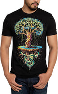 INTO THE AM Graphic Tees for Men S - 4XL Premium Short Sleeve Colorful T-Shirts Trippy Space Designs