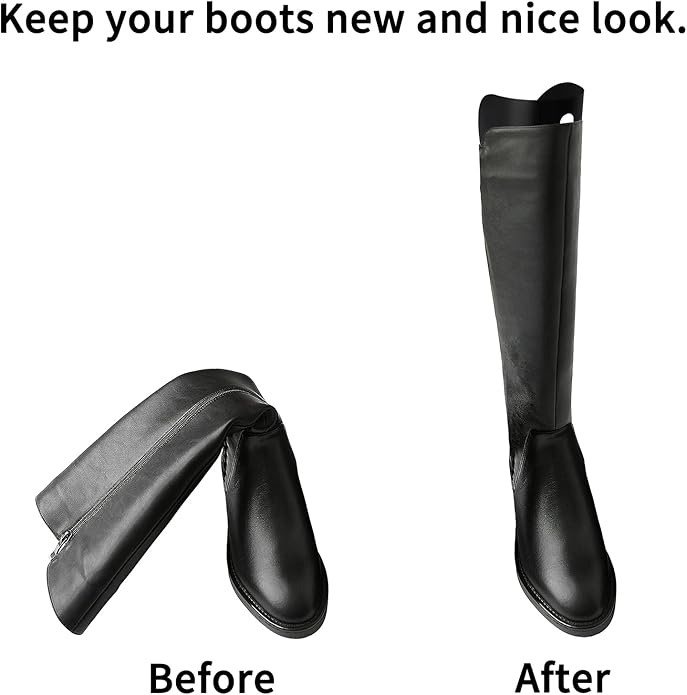 Luxdecor 32 Pieces (16 Pairs) 10/12/14/16in Boot Shaper Inserts Boots Form Stand Support Holder for Women and Men Organizer