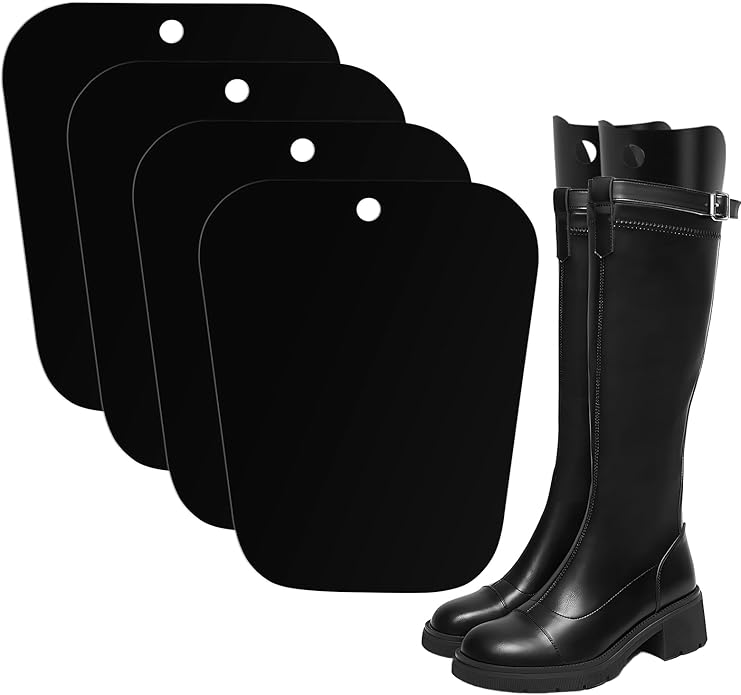 Boot Shapers, Boot Shaper Inserts for Women and Men to Keep Shape, Black Tall Boot Shapers Insert Boot Fillers