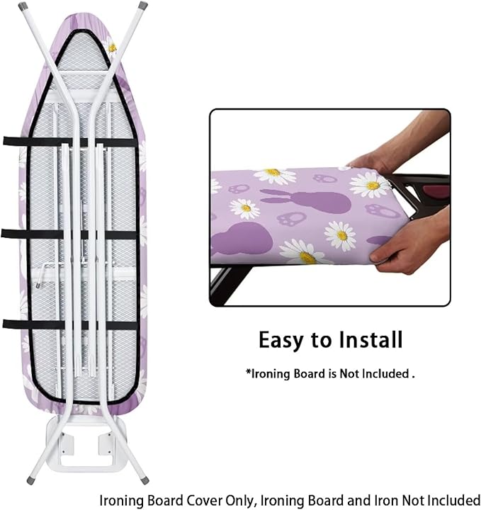 Bunny Ironing Board Covers Daisy Ironing Board Covers Easter Standard Size Tailor Seamstress Replacement Easter Decoration Decor