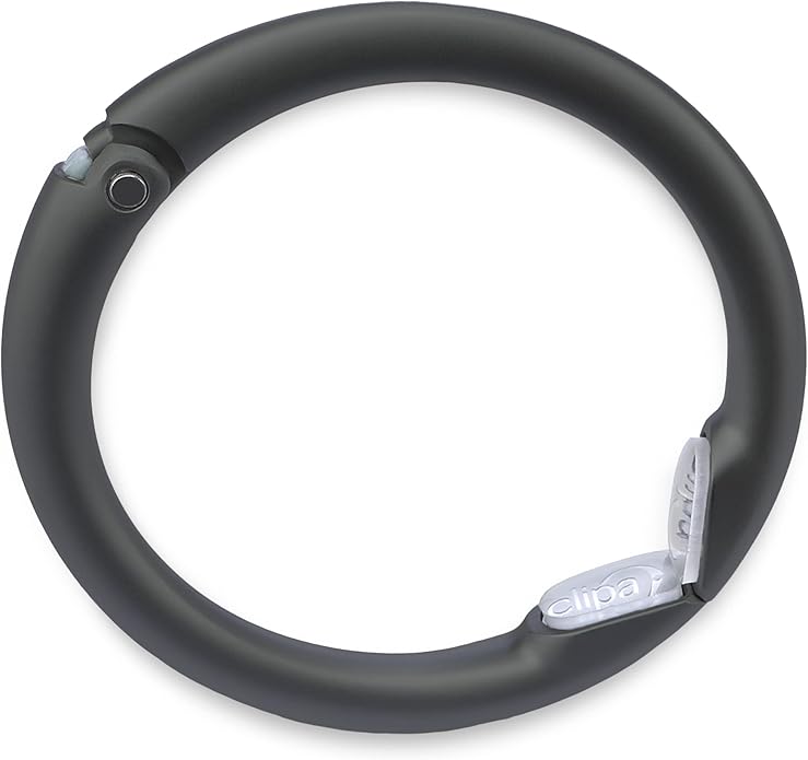 Clipa Bag Hanger - The Ring That Opens Into a Hook, Closes Automatically | Hangs Almost Anywhere in Just 1/2" of Space | Holds 33 lbs Yet Weighs Only 1.6 oz | 8 Styles | 3 yr Warranty